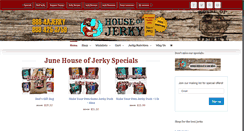 Desktop Screenshot of houseofjerky.net